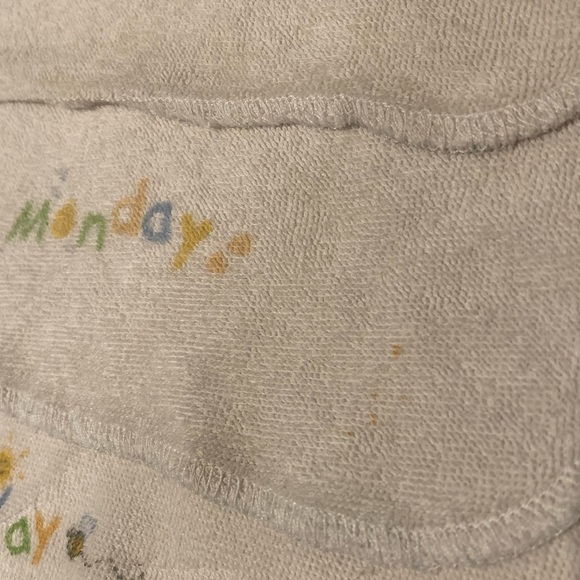 Circo Days of the Week baby washcloths - Picture 6 of 11